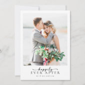 Modern multi-Afbeelding nog lang en gelukkig na de Bedankkaart (Voorkant)