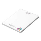 Modern Multi-Instrument Custom Musician Notepad Notitieblok (Linkerzijde)