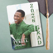Modern Multi Photo Graduation Class of 2026 Kaart