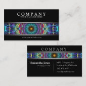 Modern multicolor Mandala Visitekaartje (Voorkant / Achterkant)