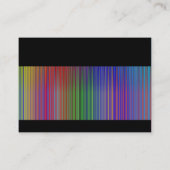 Modern - Multicolors Visitekaartje (Achterkant)