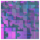 Modern Multidimensionaal Geometrisch patroon Stof (Close Up)