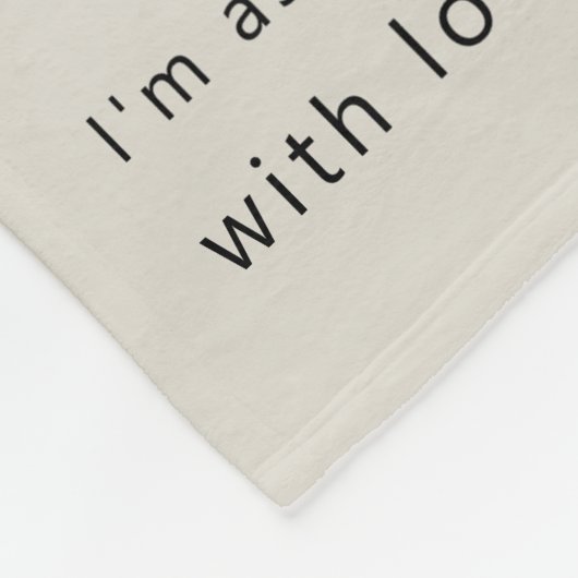 Modern Mummy Photo Strip Collage Fleece Deken (Hoek)