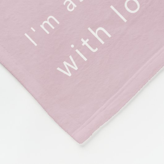 Modern Mummy Photo Strip Collage Fleece Pink (Hoek)