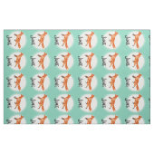 Modern Munt Persoonlijke Fox Stof (Fat Quarter)
