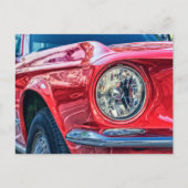 Modern Muscle Car briefkaart (Voorkant)