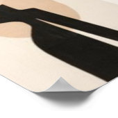 Modern Muse Collectie | Minimalistische Abstracte Poster (Hoek)