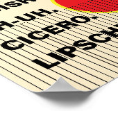 Modern Musical Theatre Poster - Amsterdam (Hoek)