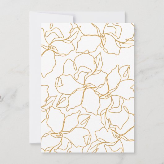 Modern Mustard Brunch & Bubble Vrijgezellenfeest Kaart (Achterkant)