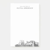 Modern Myrtle Beach Professioneel geschenk geperso Post-it® Notes (Voorkant)