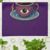 Modern Mystic Coffee Art My third eye collection Theedoek (Gevouwen)