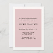 Modern Mystic Tarot Fortune Bachelorette Party Kaart (Achterkant)