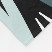 Modern naadloos abstract patroon met simp fleece deken (Hoek)