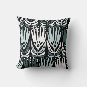 Modern naadloos  abstract patroon met simp kussen
