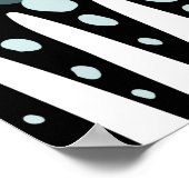 Modern naadloos abstract patroon met simp poster (Hoek)