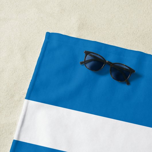 Modern naam: Franse blauwe stripper Strandlaken (In situ)