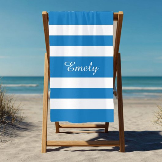 Modern naam: Franse blauwe stripper Strandlaken