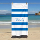 Modern naam: Franse blauwe stripper Strandlaken