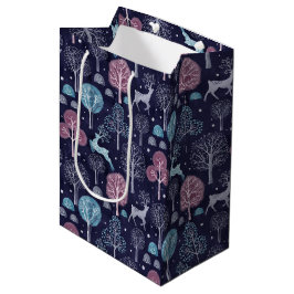 Modern Nacht Bos Herten Medium Cadeauzakje
