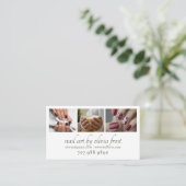 Modern Nail Tech 4 Foto Visitekaartje (Staand voorkant)