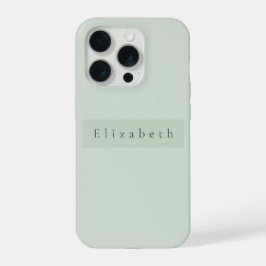 Modern Name  iPhone 15 Pro Case