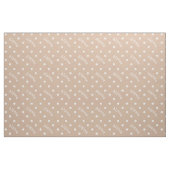 Modern Name Khaki Sand Beige Polka Dot Stof (Yard (91,4 cm))