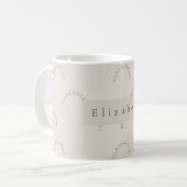 Modern Name Mug Koffiemok (Voorkant links)