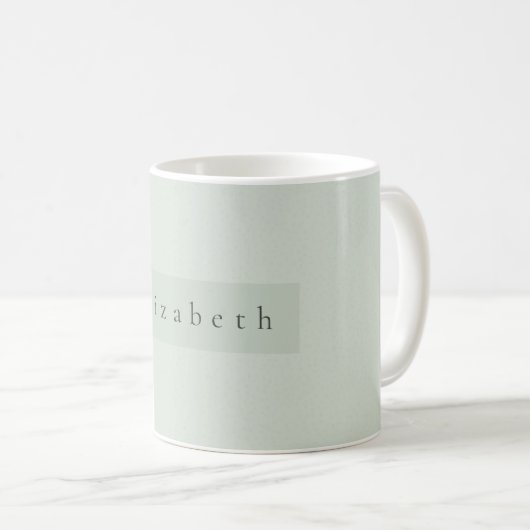 Modern Name Mug  Koffiemok (Voorkant rechts)