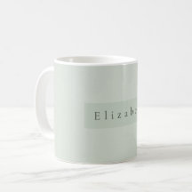 Modern Name Mug 