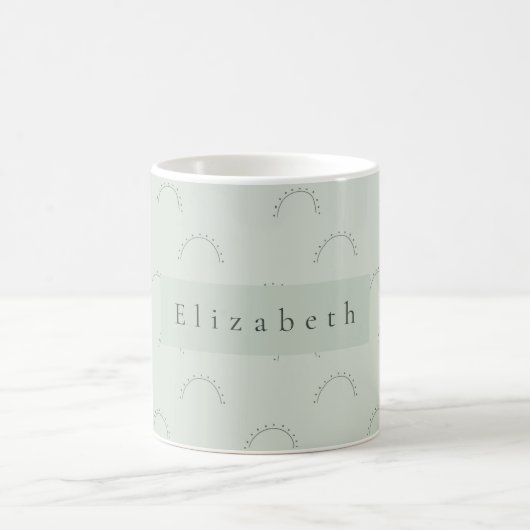 Modern Name Mug Koffiemok (Center)