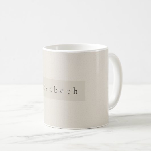Modern Name Mug  Koffiemok (Voorkant rechts)
