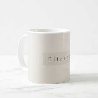 Modern Name Mug Koffiemok