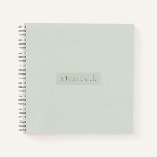 Modern Name Notebook Notitieboek (Voorkant)