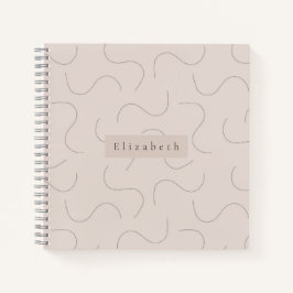 Modern Name Notebook Notitieboek