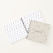 Modern Name Notebook Notitieboek (Binnen)
