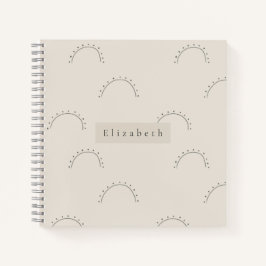 Modern Name Notebook  Notitieboek