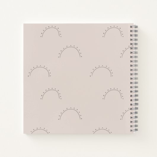 Modern Name Notitieboek (Achterkant)