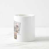 Modern Nana Script | Foto-collage voor kleinkinder Koffiemok (Center)