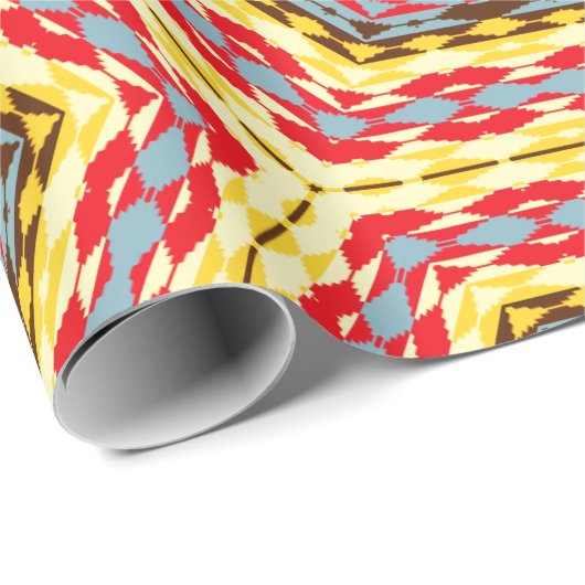 Modern Native American 10 Wrapping Paper Cadeaupapier (Rol Hoek)