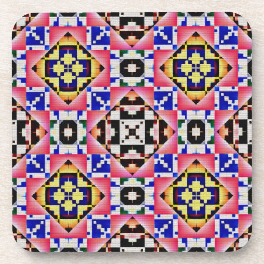 Modern Native American 11-20 Afbeelding Options On Onderzetter (Voorkant)