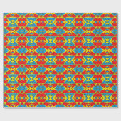 Modern Native American 12 Wrapping Paper Cadeaupapier (Vlak)