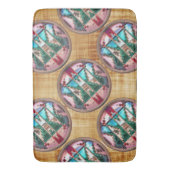 Modern Native American 15 Bath Mat (Voorkant Verticaal)