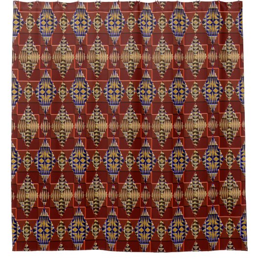 Modern Native American 16 Douchegordijn (Voorkant)