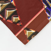 Modern Native American 16 Fleece Deken (Hoek)