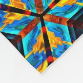 Modern Native American 18 Fleece Deken (Hoek)