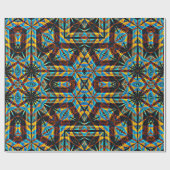 Modern Native American 18 Wrapping Paper Cadeaupapier (Vlak)