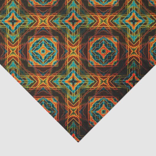 Modern Native American 19 Tissuepapier (Detail)