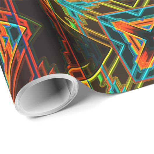 Modern Native American 19 Wrapping Paper Cadeaupapier (Rol Hoek)