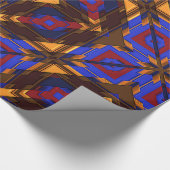 Modern Native American 24 Wrapping Paper Cadeaupapier (Hoek)