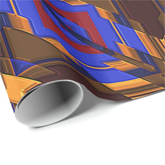 Modern Native American 24 Wrapping Paper Cadeaupapier (Rol Hoek)